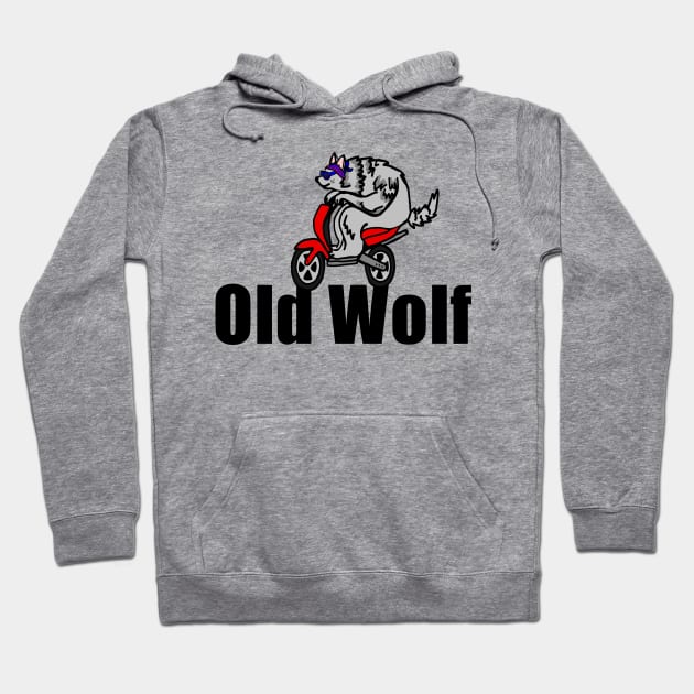 Old Wolf Hoodie by imphavok